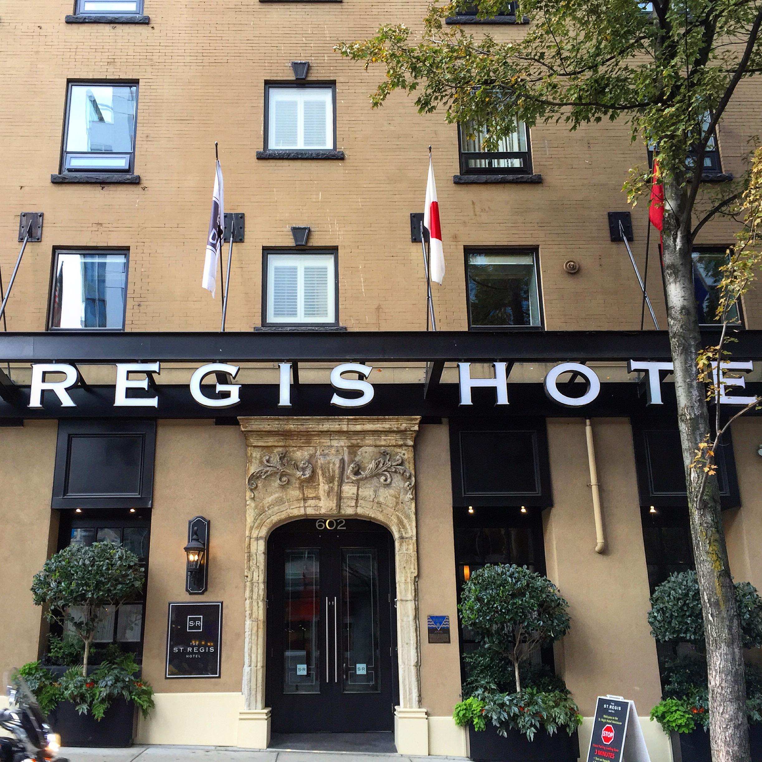 The St. Regis Hotel Vancouver Luaran gambar
